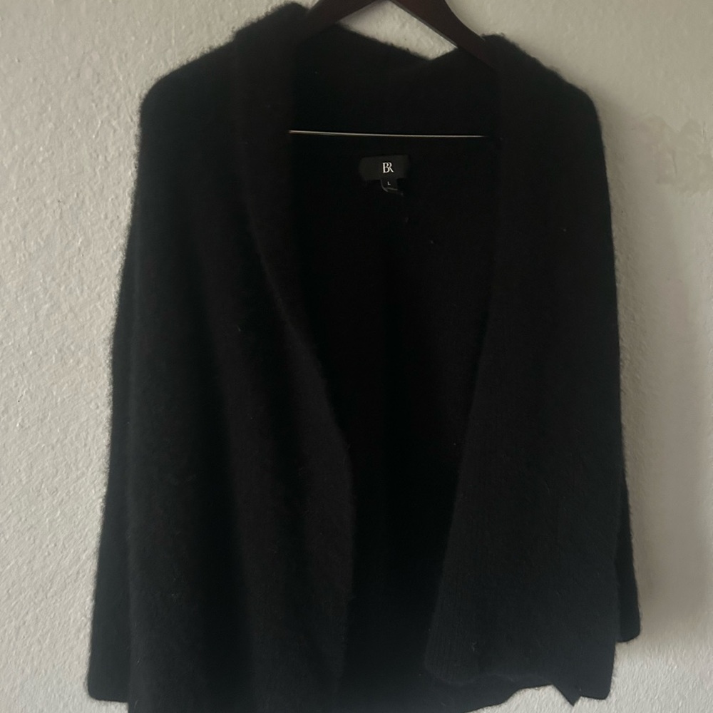 Banana Republic Curio Cocoon Cardigan Open Front 100% Cashmere‎ L Quiet Luxury - Picture 15 of 15